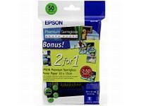 Epson 10x15 Premium Semigloss Photo Paper 2for1. 2X50 sheets (C13S041765BG)